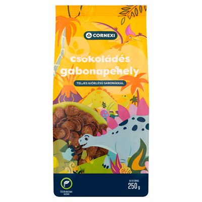 Cornexi Csokoládés Gabonapehely Teljes Kiőrlésű Gabonával 250 g