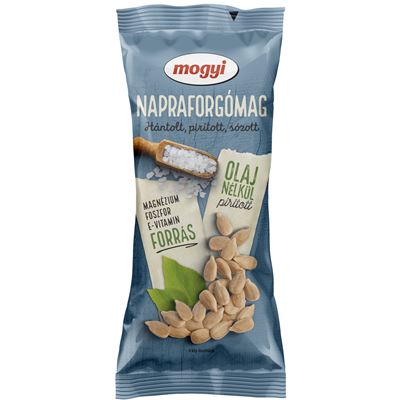 Mogyi Olaj Nélkül Pirított Hántolt Sós Napraforgómag 70g