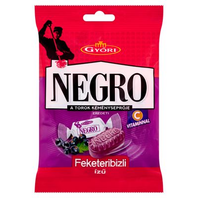 NEGRO Feketeribizlis cukorka 63 g