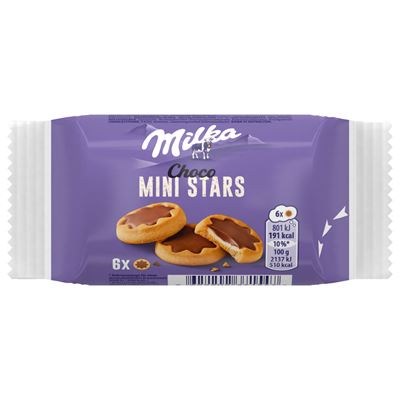 Milka Choco Mini Stars keksz 37,5 g