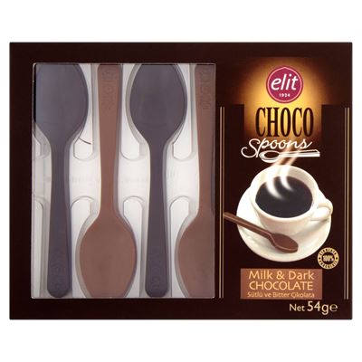 Elit csokoládé kanál válogatás 54 g