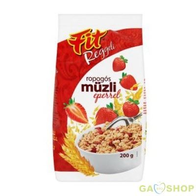 Fit crunchy müzli eper 1 kg