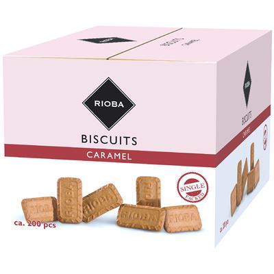RIOBA karamellás keksz 200 db