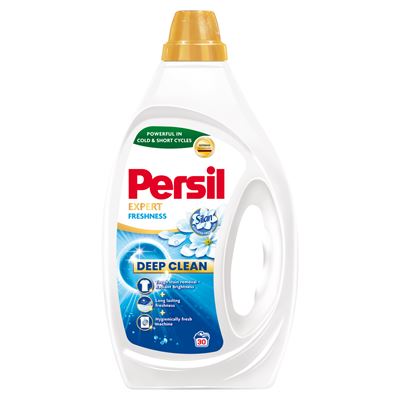 Persil Expert Freshness Silan folyékony mosószer fehér és világos ruhákhoz 30 mosás 1,35 l