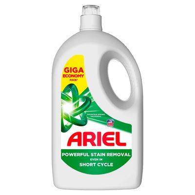 ARIEL Folyékony Mosószer, 100 Mosáshoz, Mountain Spring 4500 ml