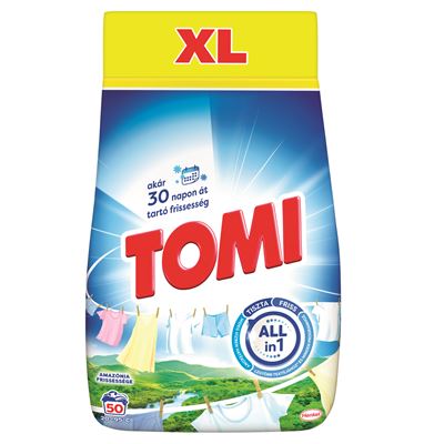 TOMI Mosópor Amazónia Frissesége 50 mosás 2,5 kg