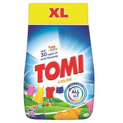 TOMI Color Mosópor 50 mosás 2,5 kg