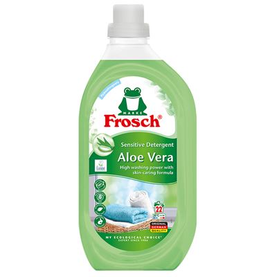 FROSCH Ecological Aloe Vera Mosószer Érzékeny Bőrre 22 Mosás 5 x 1,5 l