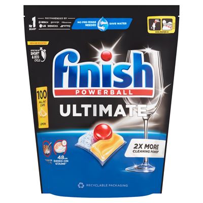 finish Ultimate All in 1 Lemon 100 db
