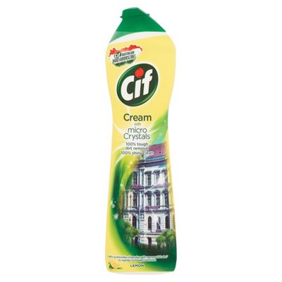 Cif Cleanboost Cream Lemon súrolókrém 500 ml