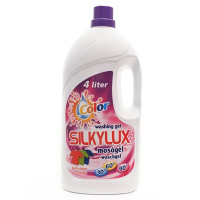 SILKYLUX Mosógél Színes Ruhákhoz 4 l