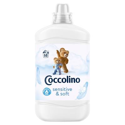 Coccolino Sensitive & Soft öblítőkoncentrátum 68 mosás 1,7 l