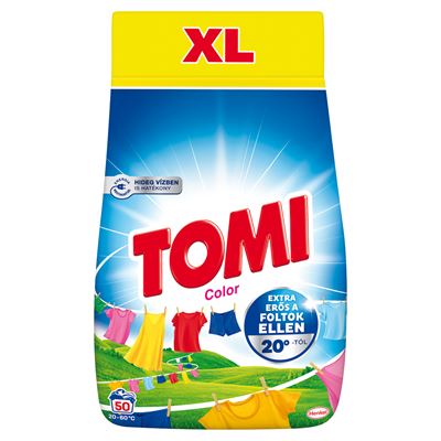 TOMI Color mosószer színes ruhákhoz 50 mosás 2,75 kg