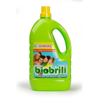 Brilliance Biobrill Mosószer & Öblítő 3 l