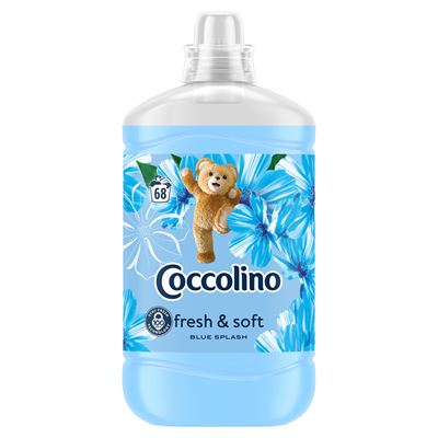 Coccolino Fresh & Soft Blue Splash öblítőkoncentrátum 68 mosás 1700 ml