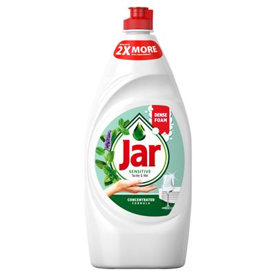 jar Sensitive Tea Tree & Mint Folyékony Mosogatószer, Kézkímélő 900 ML