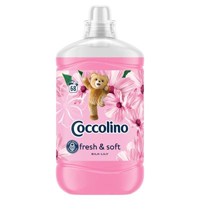 Coccolino Fresh & Soft Silk Lily öblítőkoncentrátum 68 mosás 1700 ml
