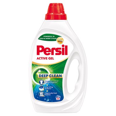 Persil Active Gel folyékony mosószer fehér és világos ruhákhoz 22 mosás 990 ml