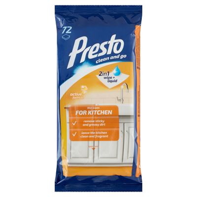 72DB PRESTO KONYHAI TKENDŐ