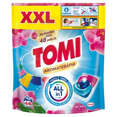 TOMI Aromaterápia Orchidea Color Power mosószer kapszula 44 mosás 528 g