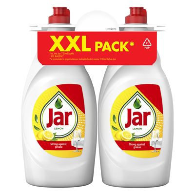 Jar kézi mosogatószer 2x750 ml Lemon