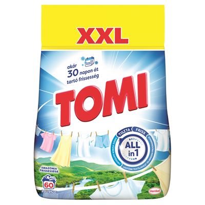 TOMI Mosópor Amazónia Frissessége 60 mosás 3 kg