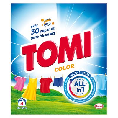 TOMI Color Mosópor 4 Mosásra 200 g