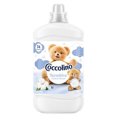 Coccolino Sensitive Cotton Cloud Öblítő 74 mosás 1,7 l