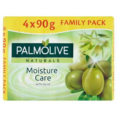 Palmolive Naturals Moisture Care pipereszappan 4 x 90 g