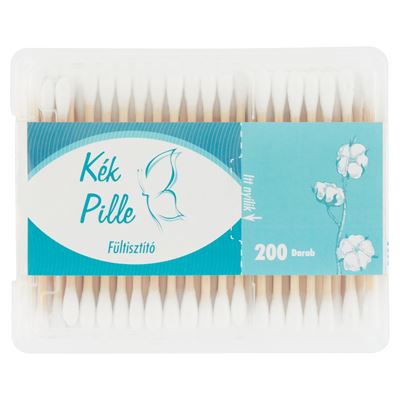 Kék Pille fültisztító pálcikák 200 db
