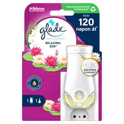 Glade® Elektromos légfrissítő készülék Japán kert 1+1 utántöltő 20 ml
