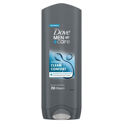 Dove Men+Care clean comfort tusfürdő 250 ml