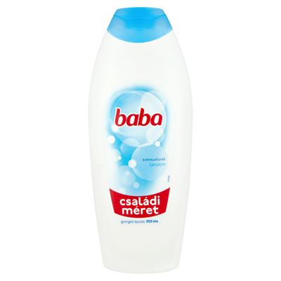 baba krémtusfürdő lanolinnal 750 ml