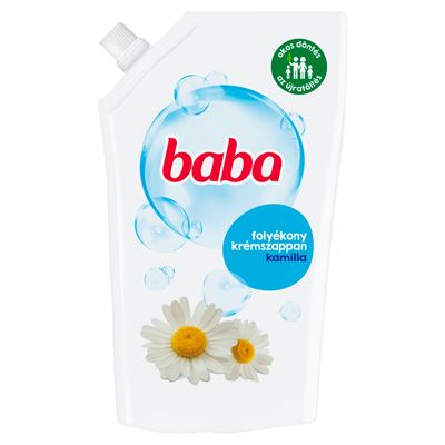 baba kamilla folyékony krémszappan utántöltő 500 ml