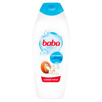 baba sheavaj és narancsvirág illat krémtusfürdő 750 ml