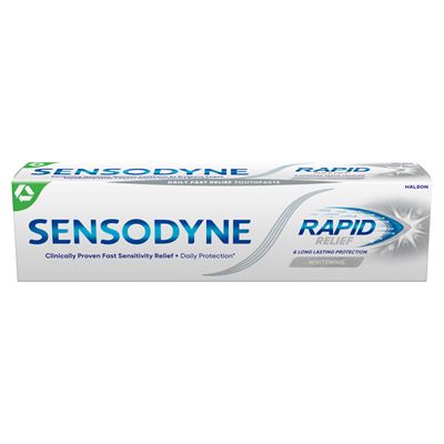 SENSODYNE Rapid Relief Whitening fluoridos fogkrém 75 ml