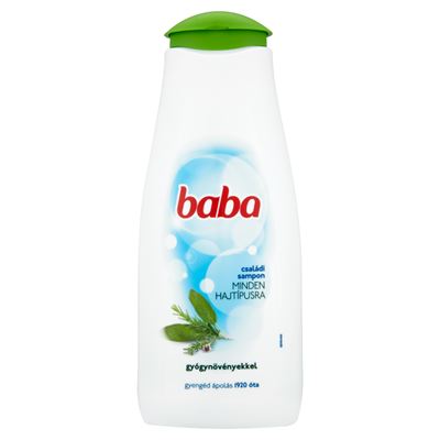 baba sampon minden hajtípusra gyógynövényekkel 400 ml