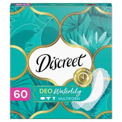 Discreet Légáteresztő Multiform Waterlilly Tisztasági Betétek x60