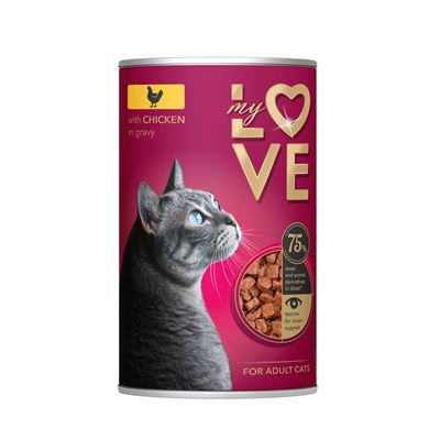 my LOVE Teljes Értékű Macskakonzerv Csirkével, 0,415 kg