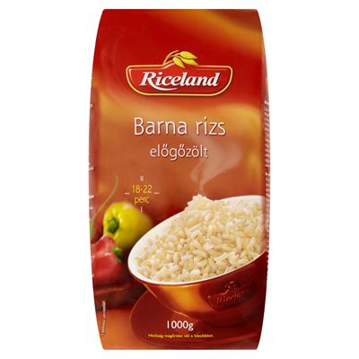 Riceland Előgőzölt Barna rizs 1 kg