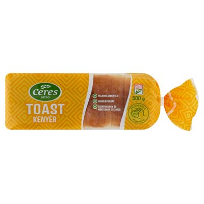 Ceres Szeletelt Toast Kenyér 500 g
