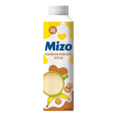 Mizo Banános-Keksz Ízű Tejital 450 ml