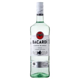 BACARDI Carta Blanca Superior Rum 37,5 % 1 l