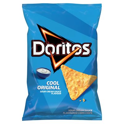 Doritos Cool Original tejfölös ízű tortilla chips 90 g