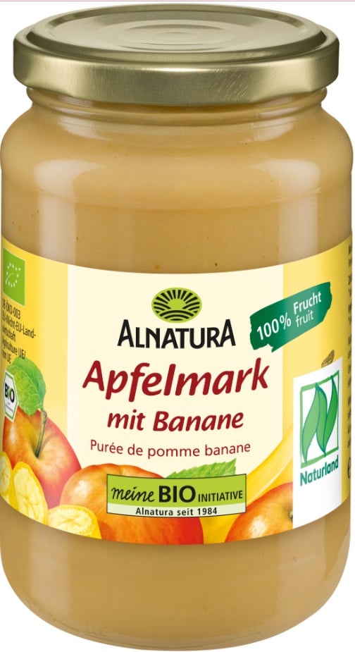 Alnatura BIO Almaszósz banánnal