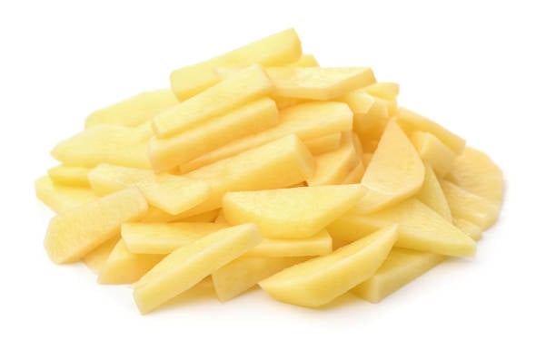 Burgonya cikk vákuumcsomagolt