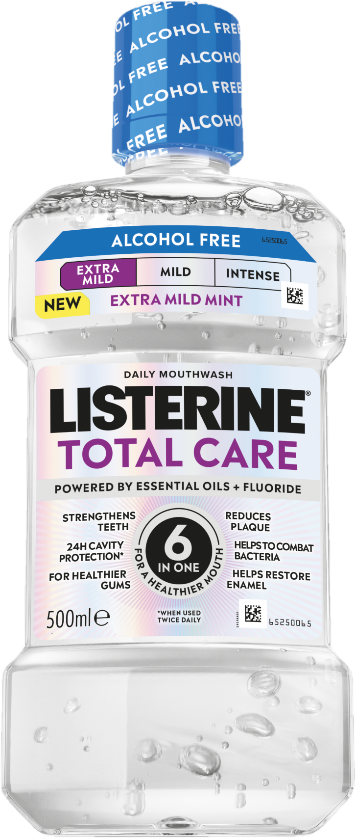 Listerine Total Care Extra Mild szájvíz (alkoholmentes)