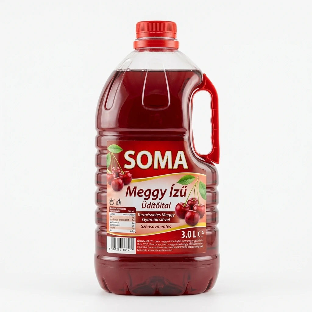 Soma Meggy Ízű Üdítőital