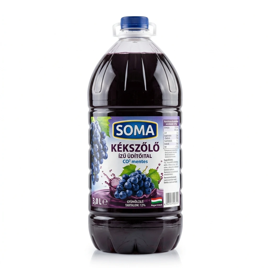 Soma Kékszőlő Ízű Üdítőital
