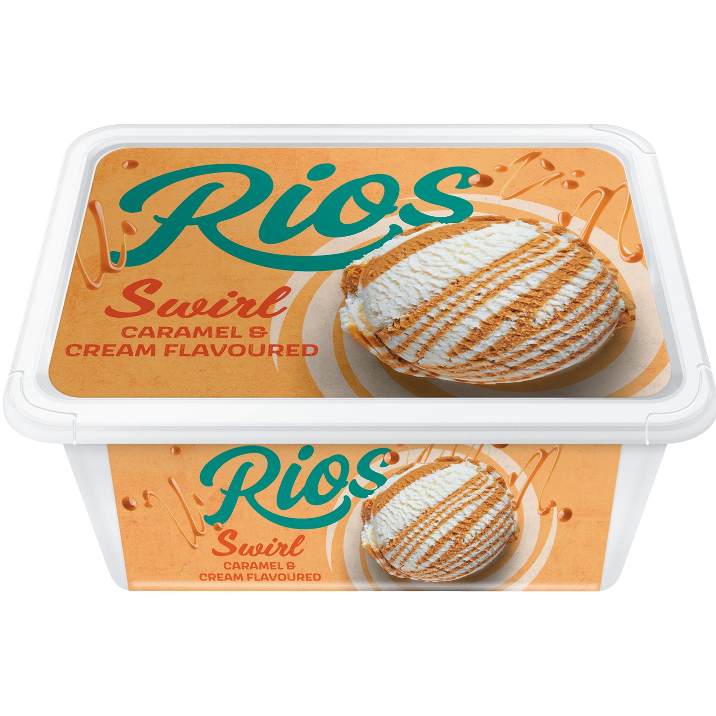 Rios Swirl Karamell-Tejszín Ízű Jégkrém